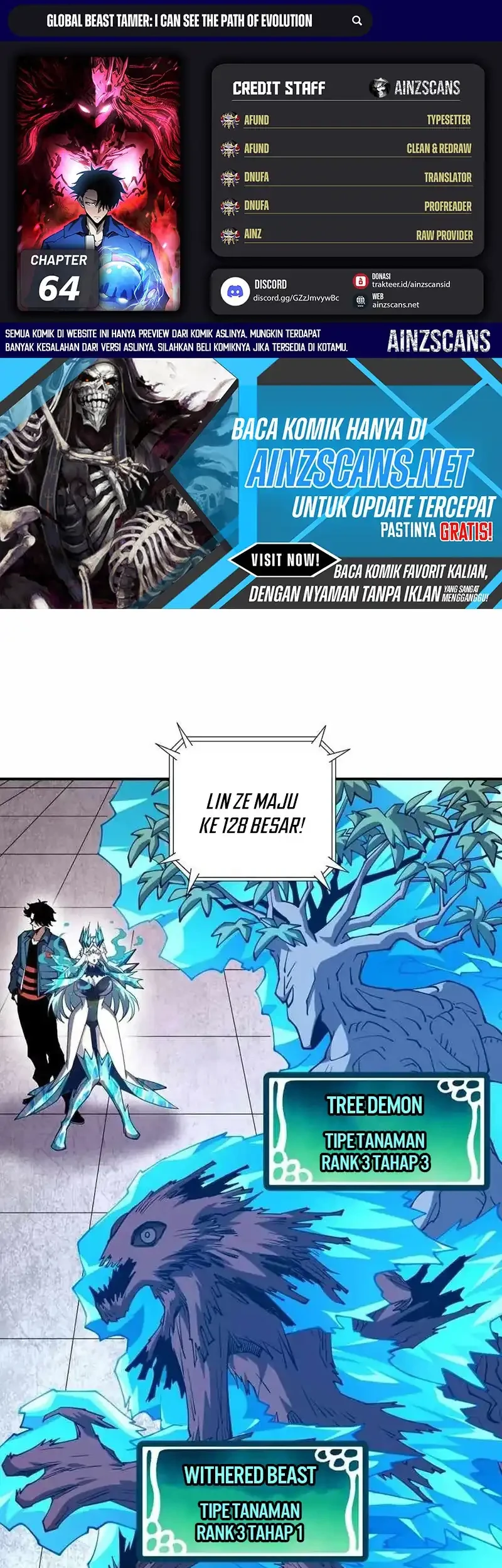 Komik Global Beast Tamer: I Can See the Path of Evolution Chapter 64 gambar 1