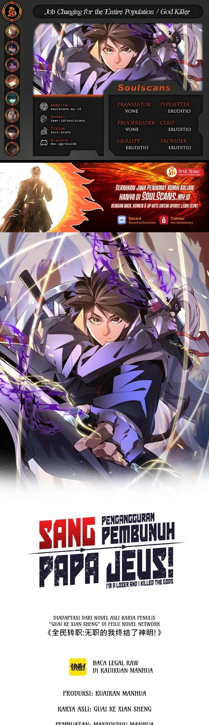 Komik God Killer Chapter 97 gambar 1