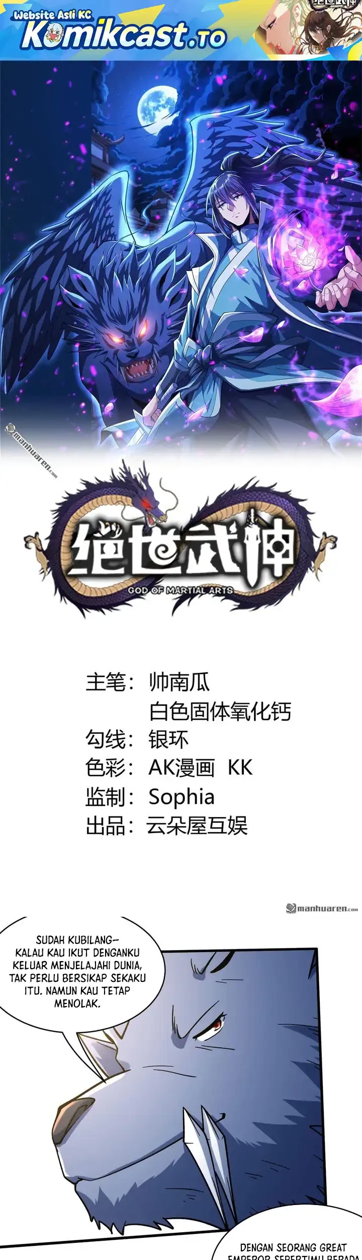 Manhua God of Martial Arts Chapter 1095 gambar 2