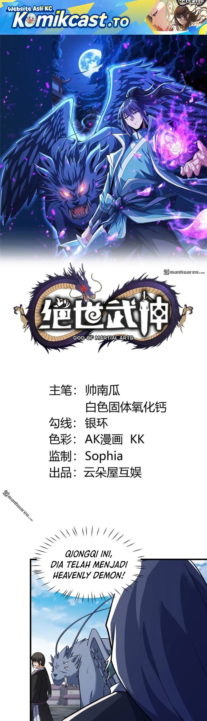 Manhua God of Martial Arts Chapter 1096 gambar 2