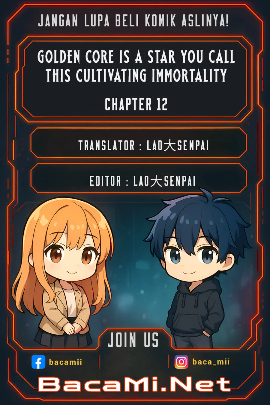 Komik Golden Core Is a Star You Call This Cultivating Immortality Chapter 12 gambar 1