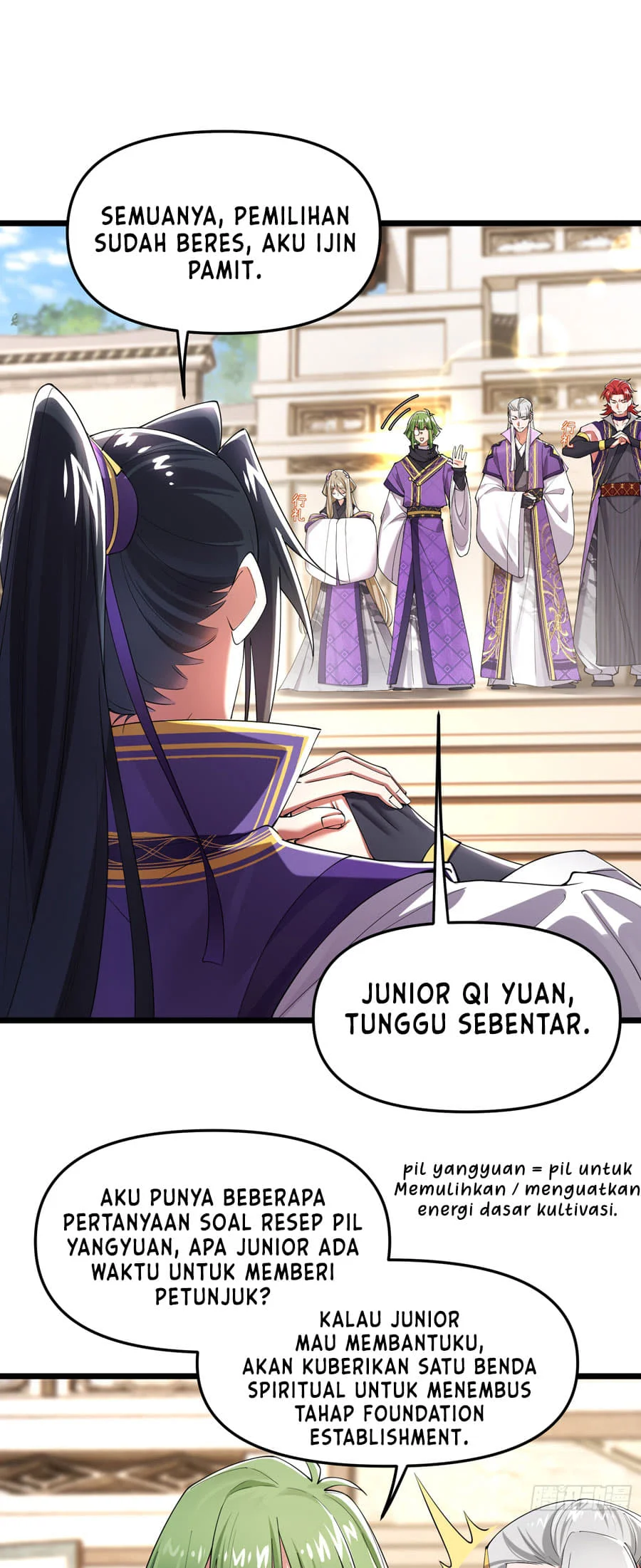 Manhua Golden Core Is a Star You Call This Cultivating Immortality Chapter 2 gambar 2