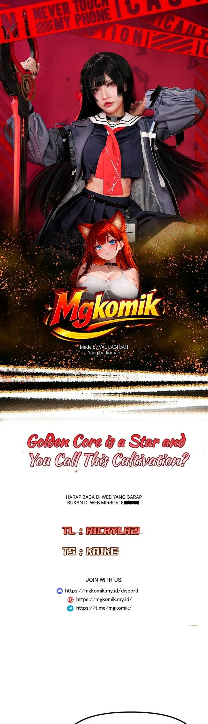 Komik Golden Core Is a Star You Call This Cultivating Immortality Chapter 33 gambar 1