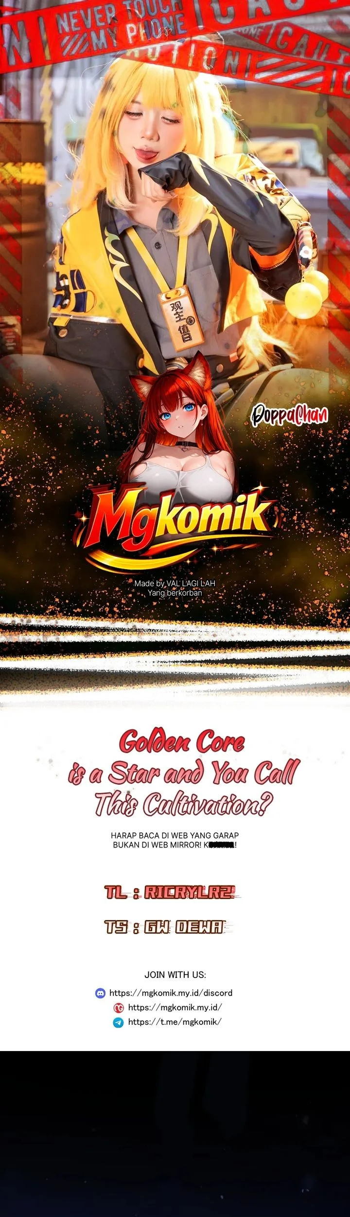 Komik Golden Core Is a Star You Call This Cultivating Immortality Chapter 34 gambar 1