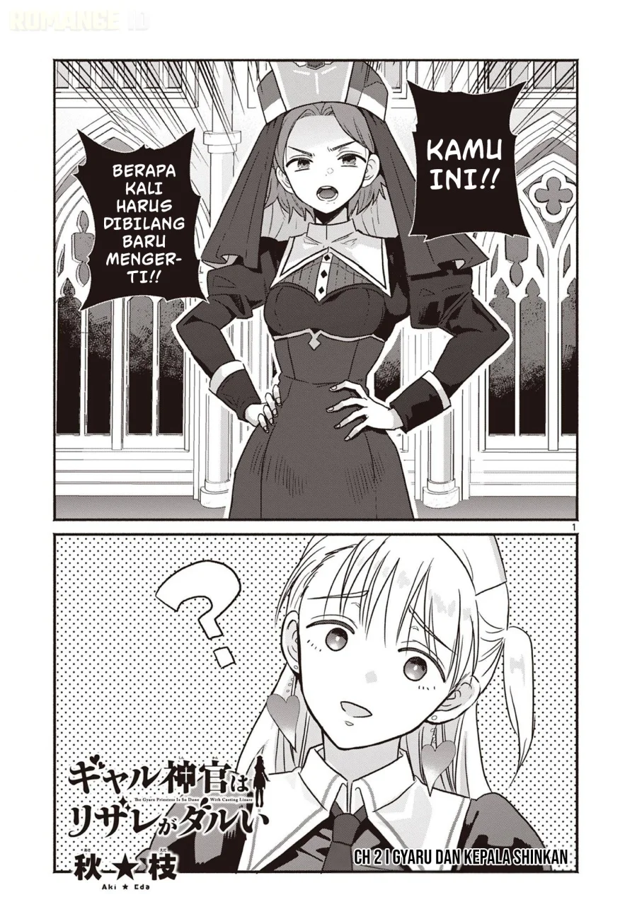 Manga Gyaru Shinkan wa Rizare ga Darui Chapter 2 gambar 2