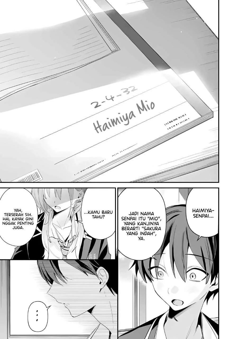 Haimiya-senpai wa Kowakute Kawaii Chapter 23 Gambar 3