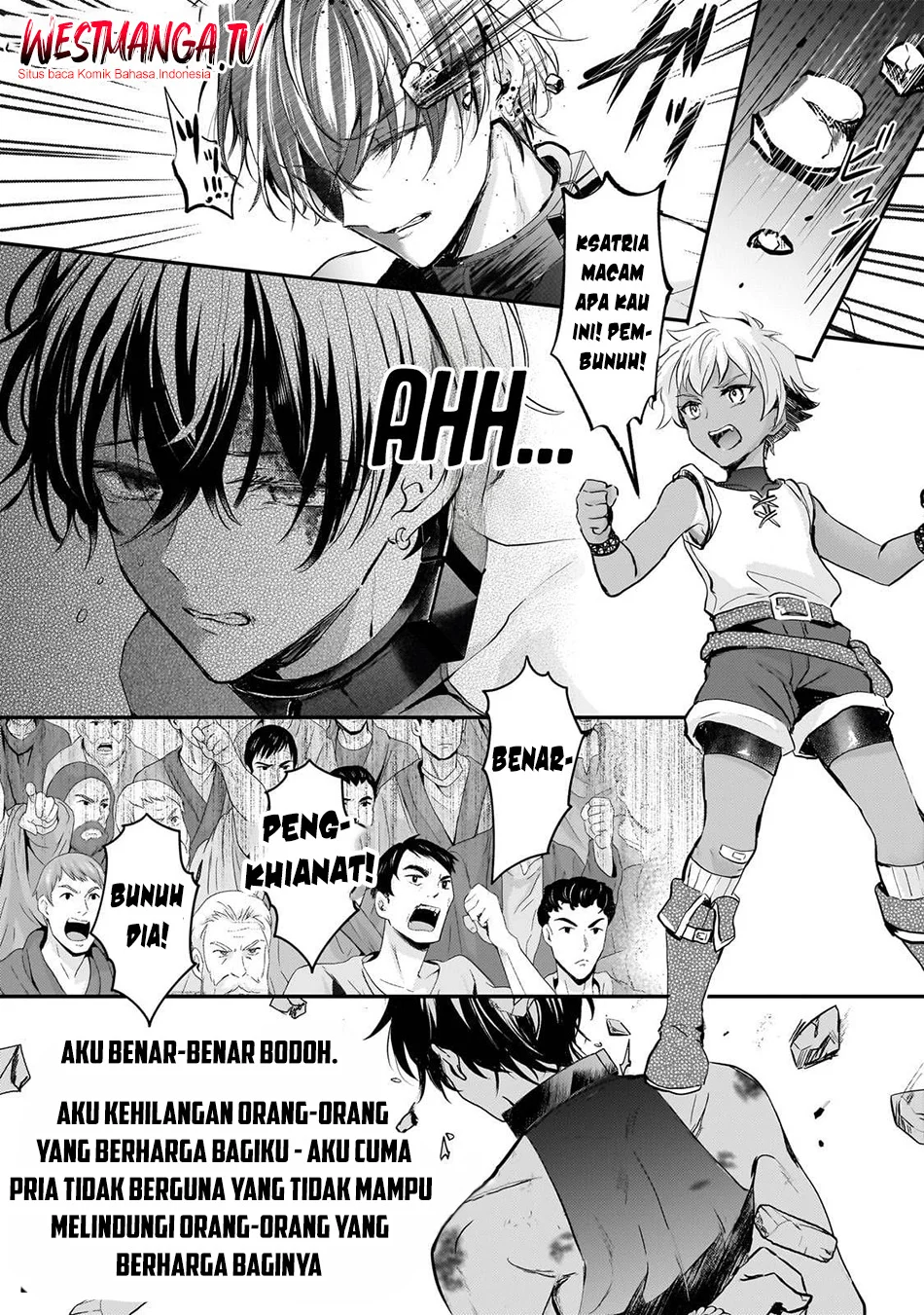 Hangyakusha to Shite Oukoku de Shokei Sareta Kakure Saikyou Kishi Chapter 1 Gambar 11