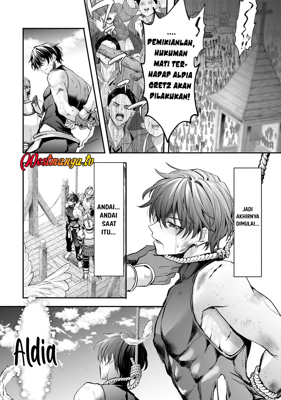 Hangyakusha to Shite Oukoku de Shokei Sareta Kakure Saikyou Kishi Chapter 1 Gambar 26