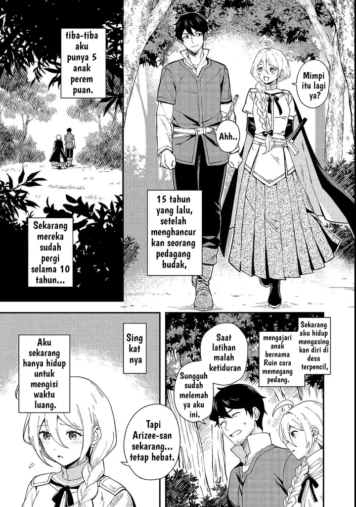 Hirotta Dorei-tachi ga Tabi datte Haya Juunen, Naze ka Ore ga Densetsu ni Natteita Chapter 1 Gambar 19