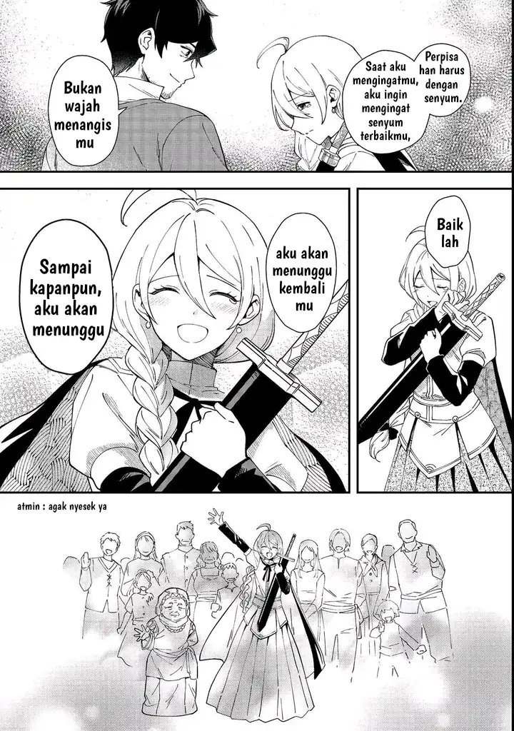 Hirotta Dorei-tachi ga Tabi datte Haya Juunen, Naze ka Ore ga Densetsu ni Natteita Chapter 1 Gambar 32