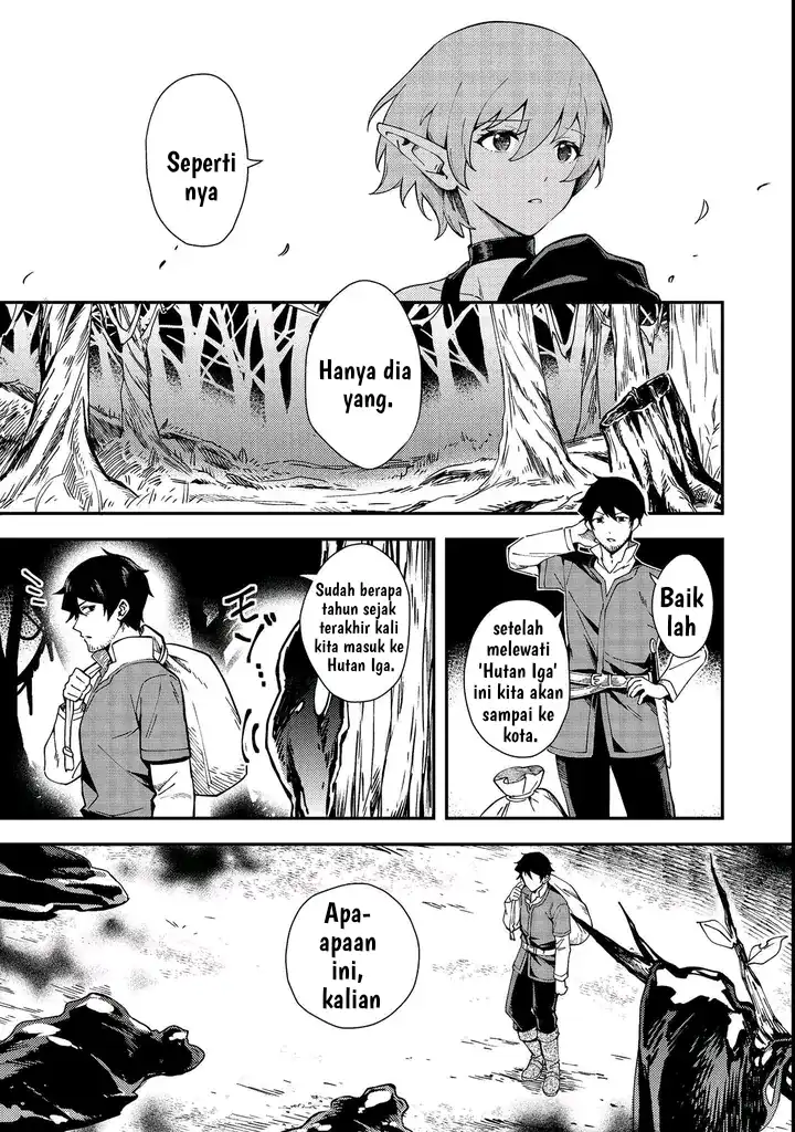 Hirotta Dorei-tachi ga Tabi datte Haya Juunen, Naze ka Ore ga Densetsu ni Natteita Chapter 1 Gambar 35