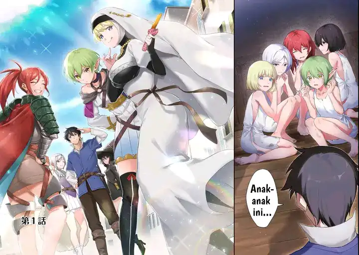 Hirotta Dorei-tachi ga Tabi datte Haya Juunen, Naze ka Ore ga Densetsu ni Natteita Chapter 1 Gambar 5