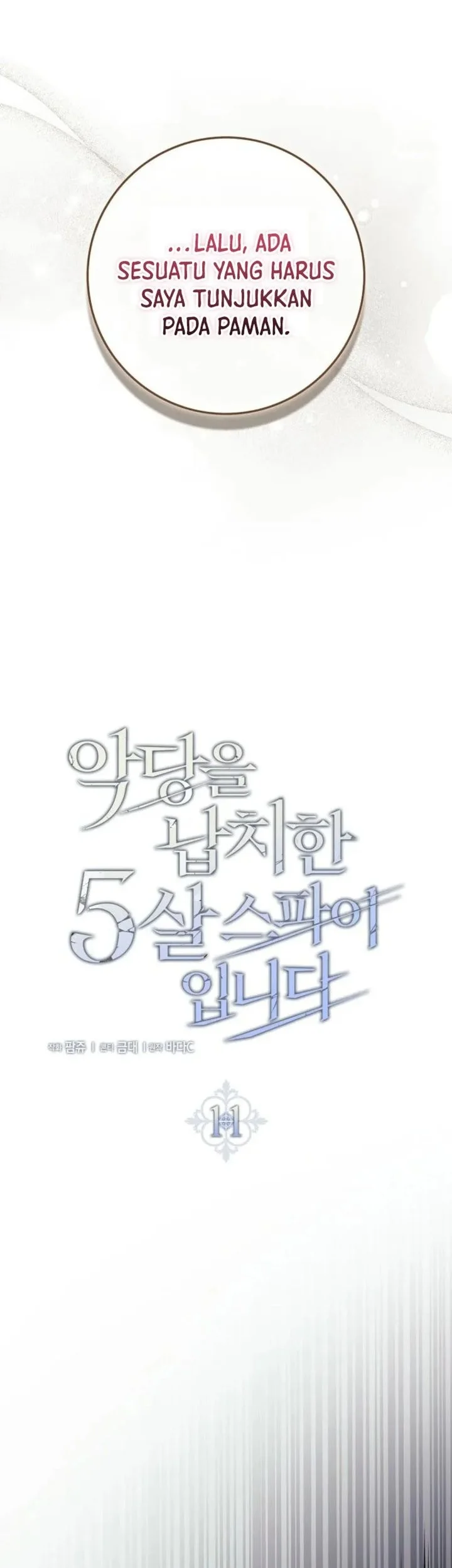 I Am the 5-Year-Old Spy Who Kidnapped the Villain Chapter 11 Gambar 19