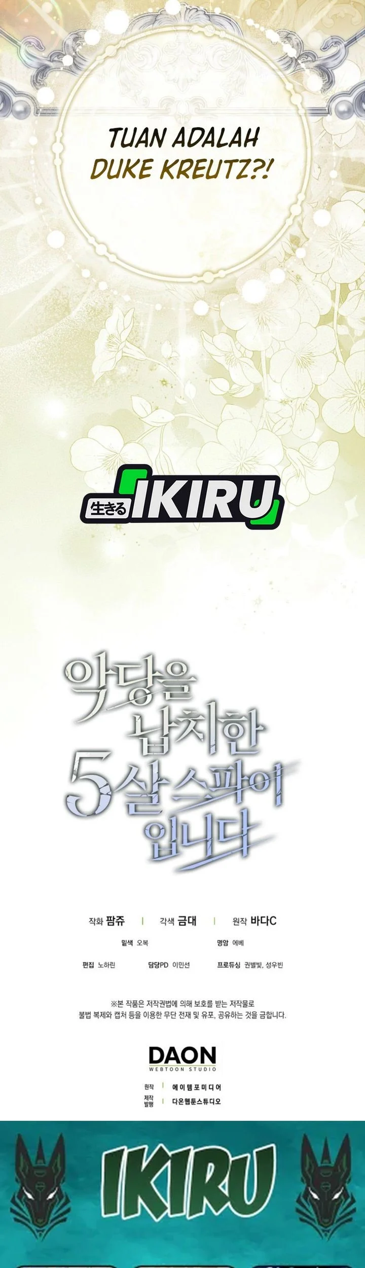 I Am the 5-Year-Old Spy Who Kidnapped the Villain Chapter 9 Gambar 86