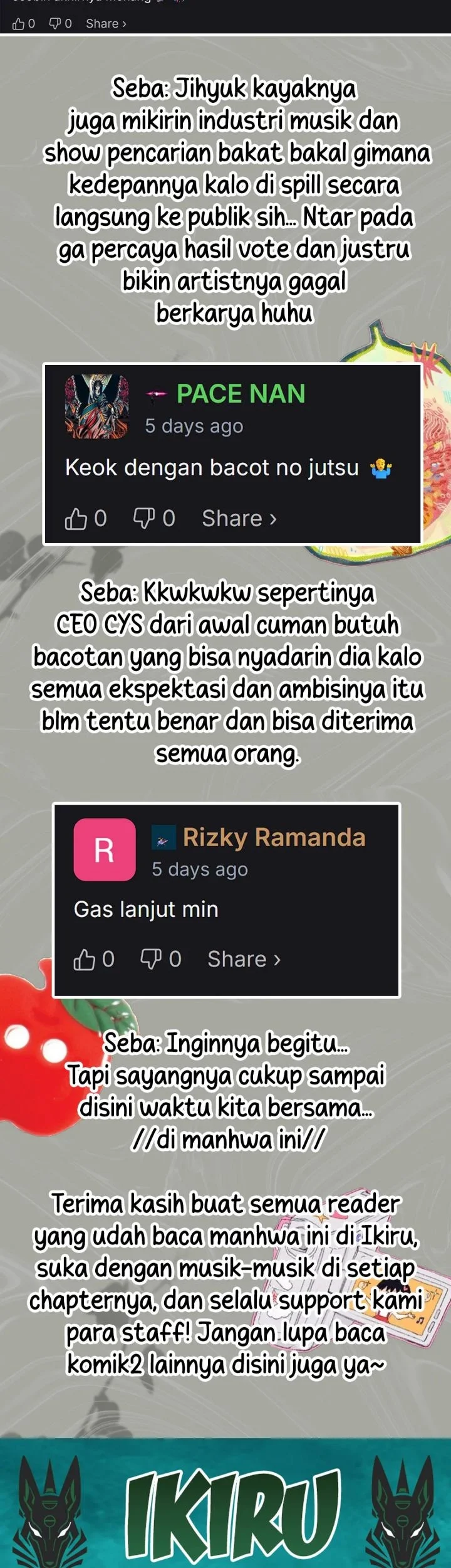 I Am With the Music Immortals Chapter 120 Gambar 133