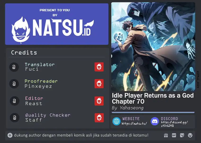 Komik I Awoke as a God After Auto Battling For a Million Years (Idle Player Returns as a God) Chapter 70 gambar 1