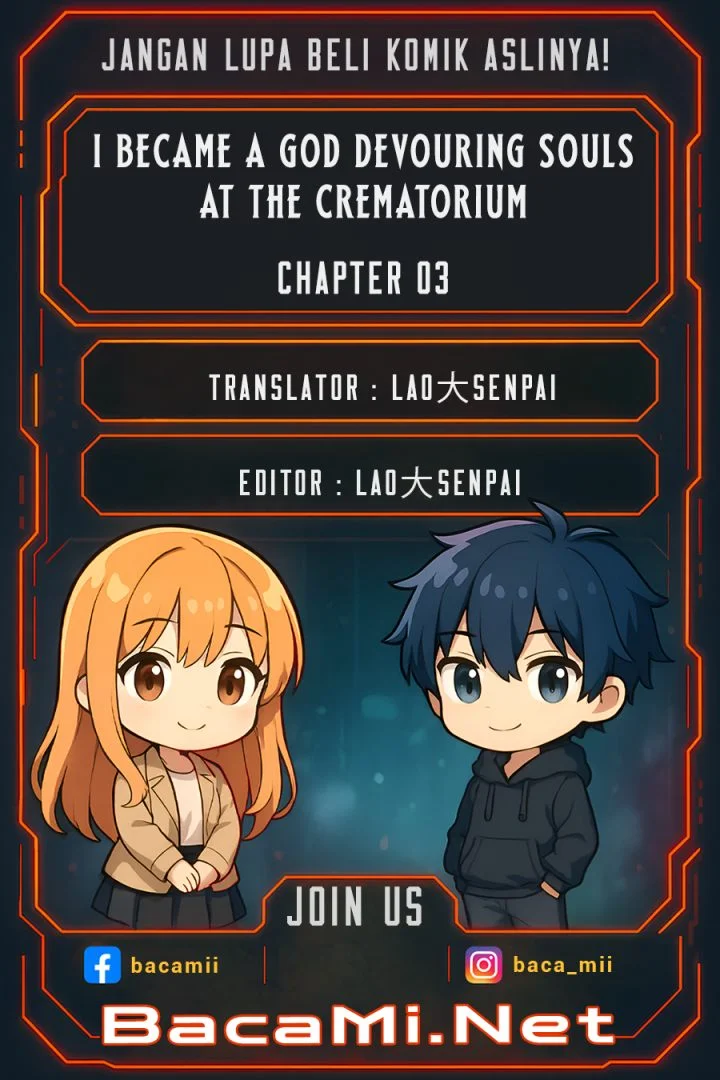 Komik I Became a God Devouring Souls at the Crematorium Chapter 3 gambar 1