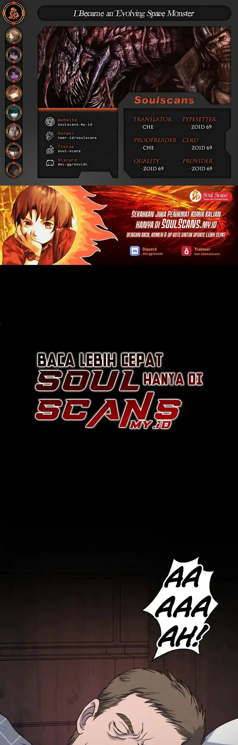 Komik I Became an Evolving Space Monster Chapter 32 gambar 1