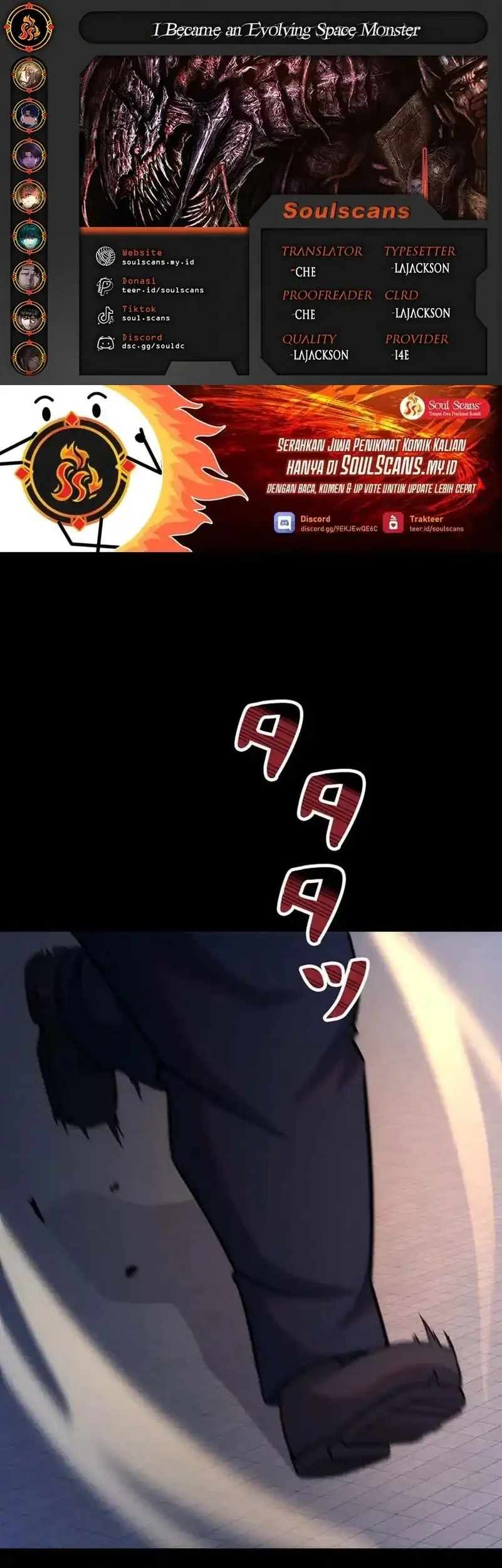 Komik I Became an Evolving Space Monster Chapter 38 gambar 1