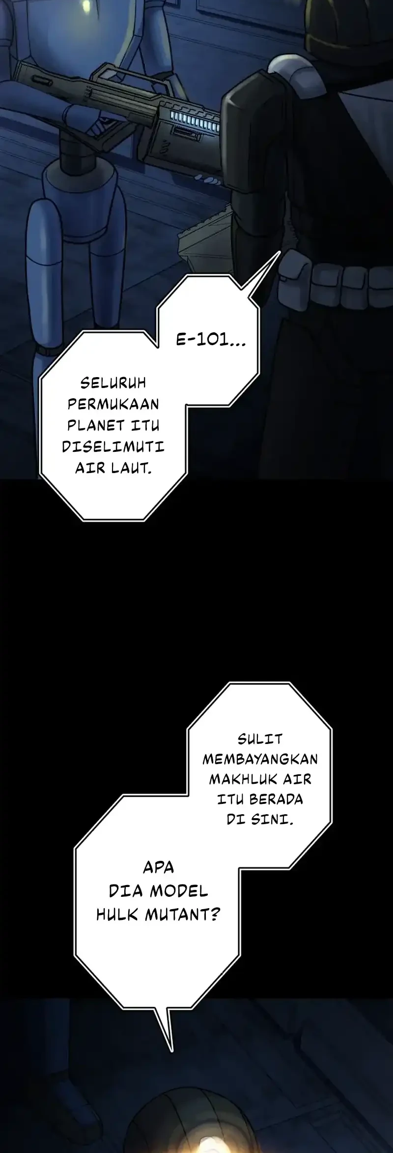 I Became an Evolving Space Monster Chapter 45 Gambar 45