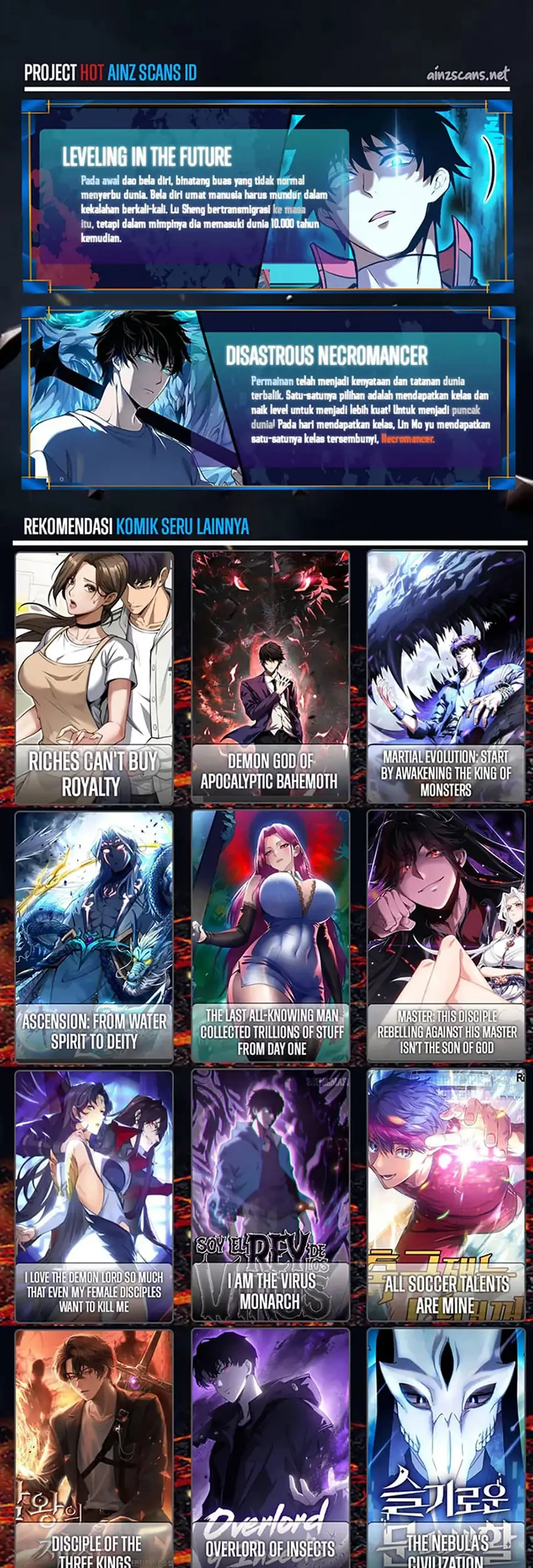 I Become Invincible Black Dragon Boss At The Start Chapter 97 Gambar 41