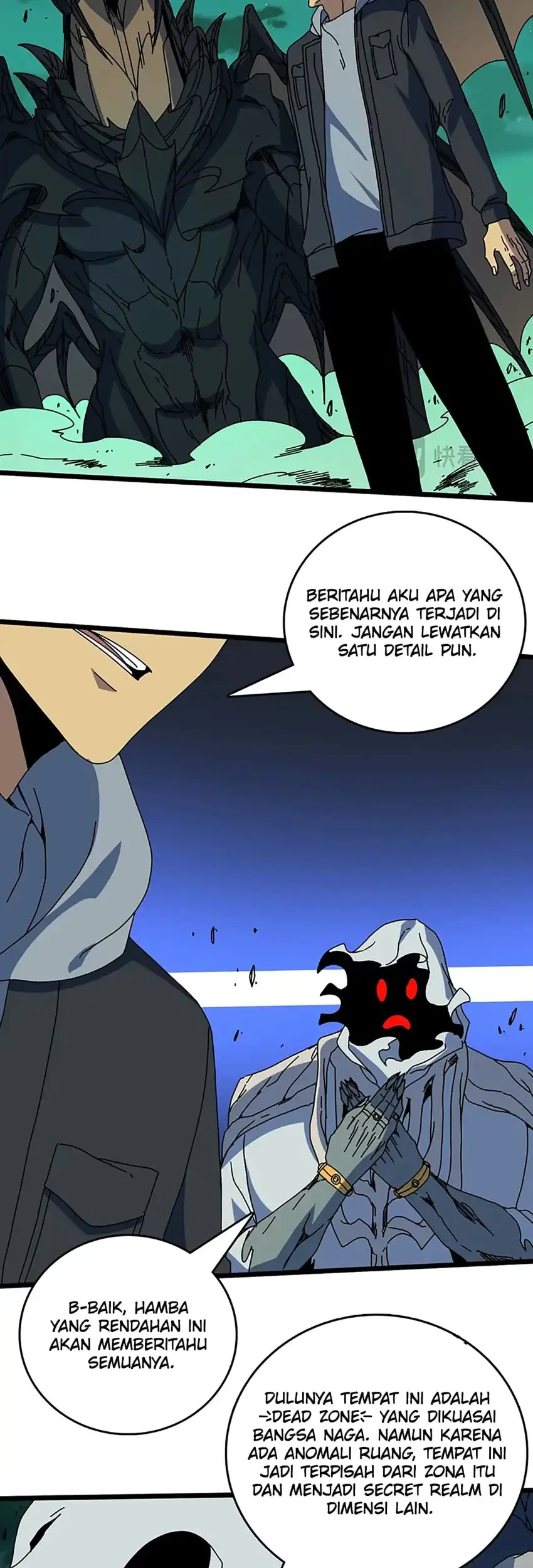 I Become Invincible Black Dragon Boss At The Start Chapter 97 Gambar 6