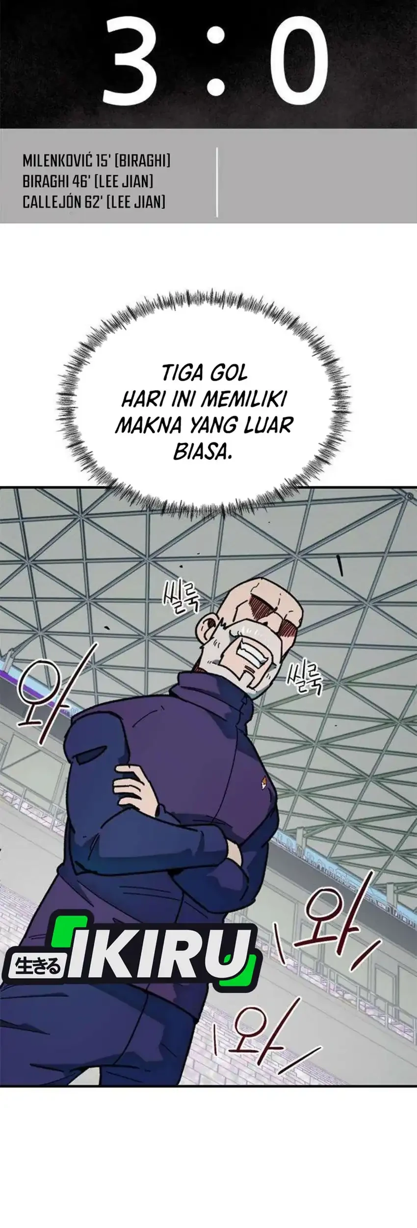 I’m Being Misunderstood as a Soccer Genius Chapter 65 Gambar 49