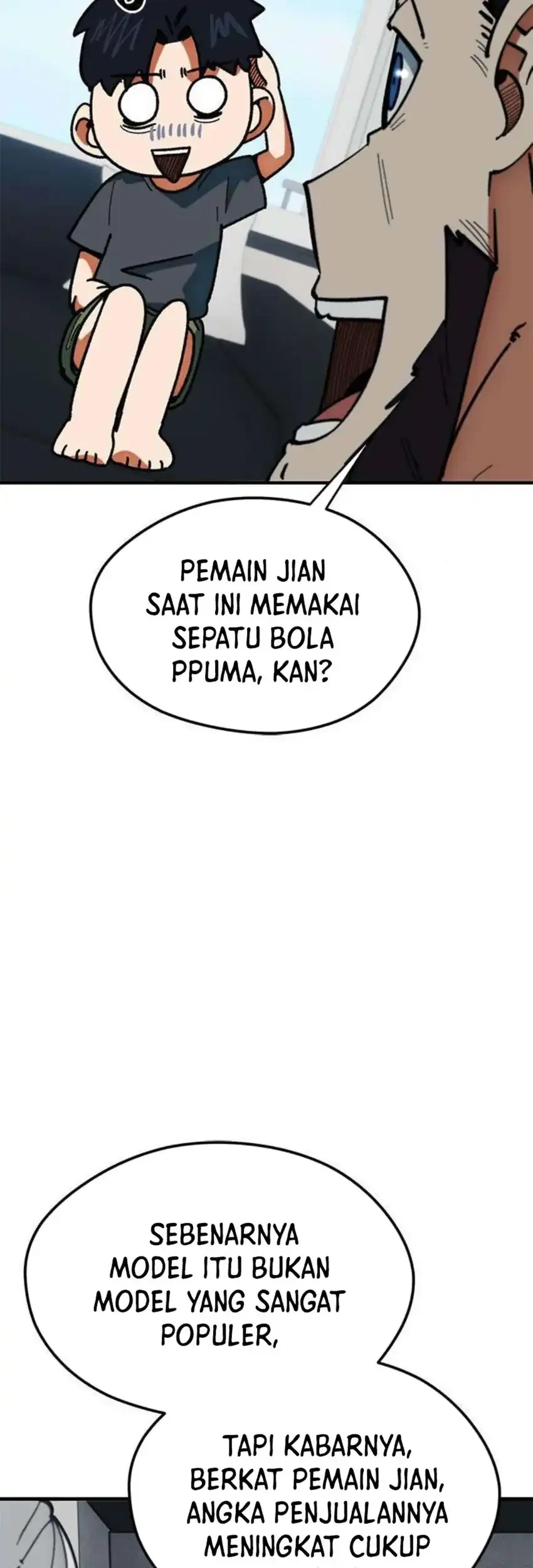 I’m Being Misunderstood as a Soccer Genius Chapter 65 Gambar 77