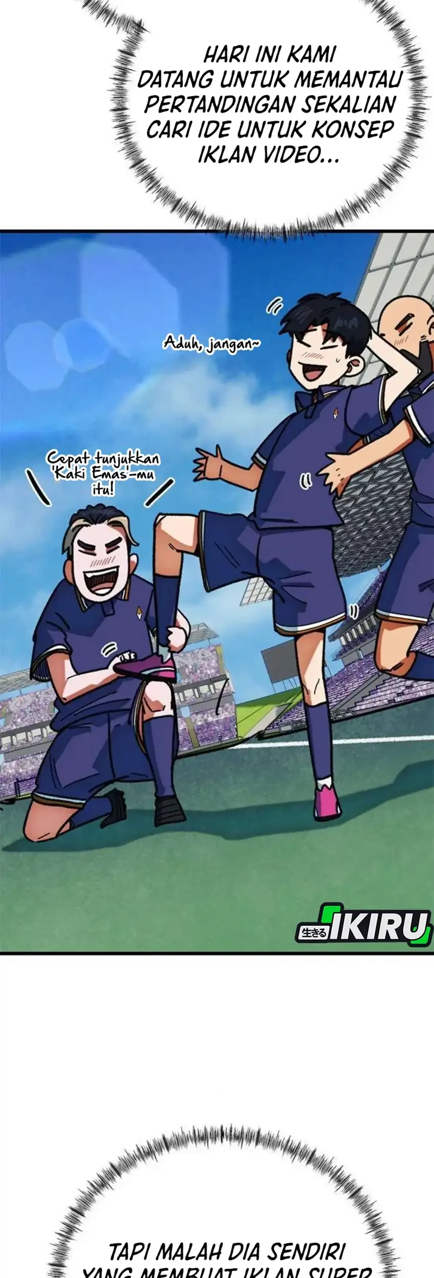 I’m Being Misunderstood as a Soccer Genius Chapter 66 Gambar 81