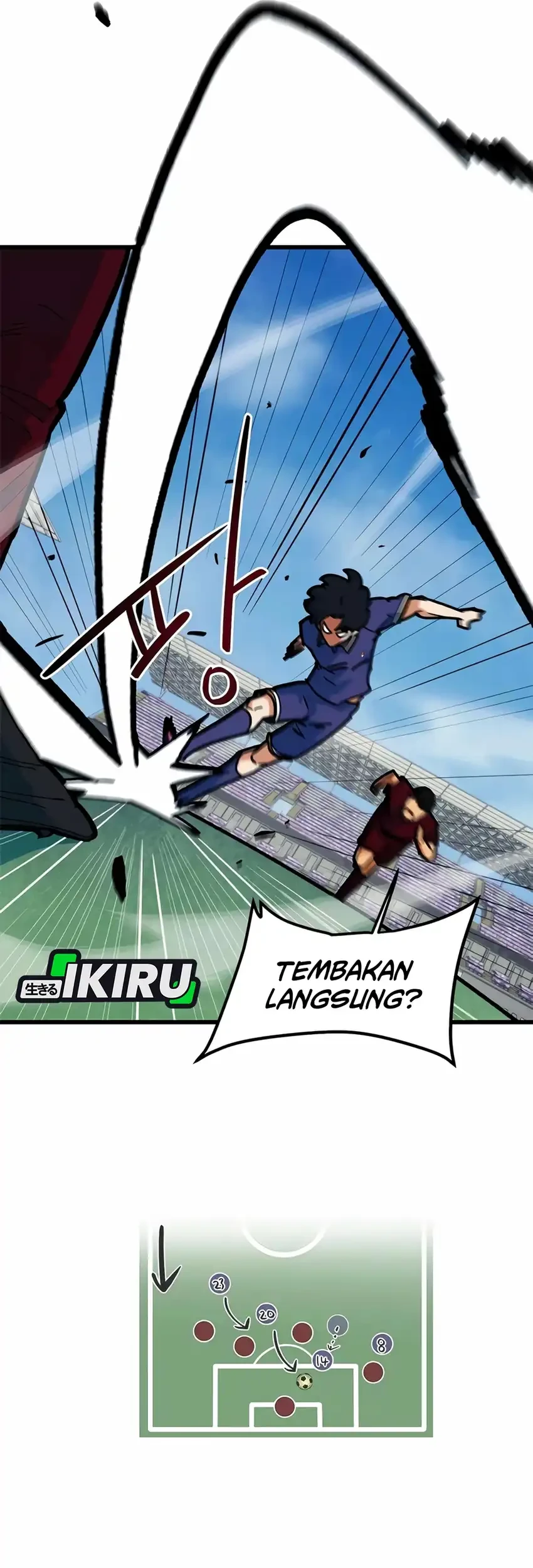 I’m Being Misunderstood as a Soccer Genius Chapter 67 Gambar 20