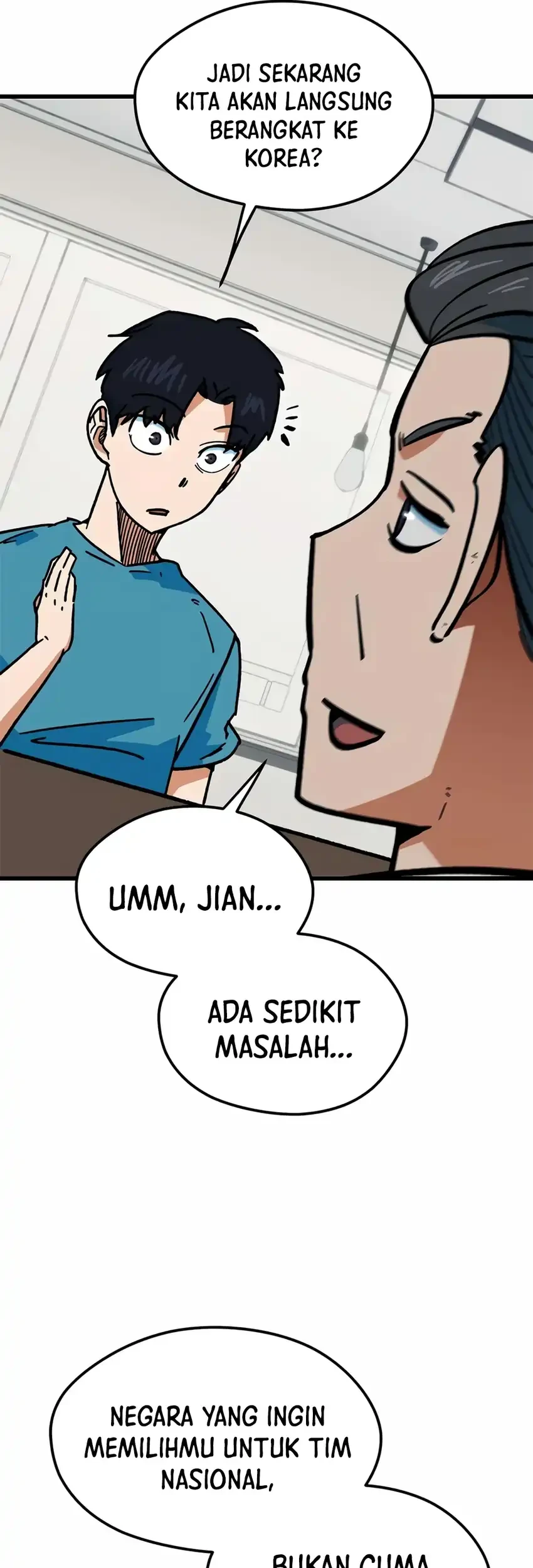 I’m Being Misunderstood as a Soccer Genius Chapter 67 Gambar 78