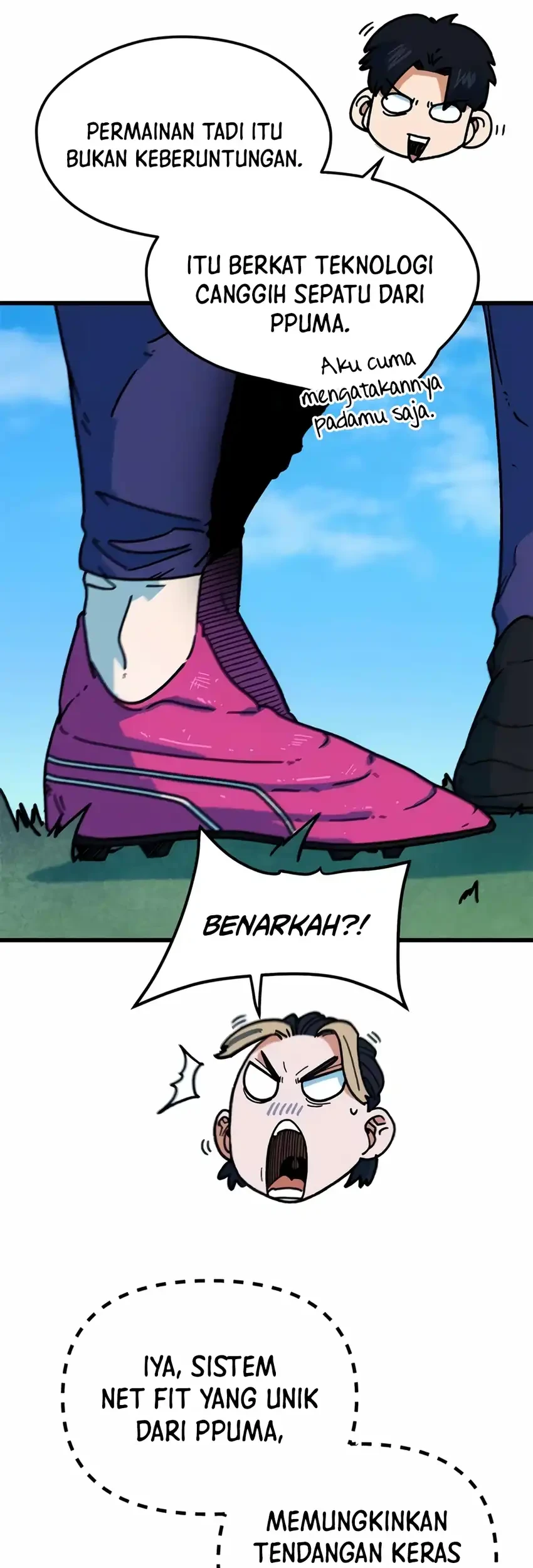 I’m Being Misunderstood as a Soccer Genius Chapter 67 Gambar 8