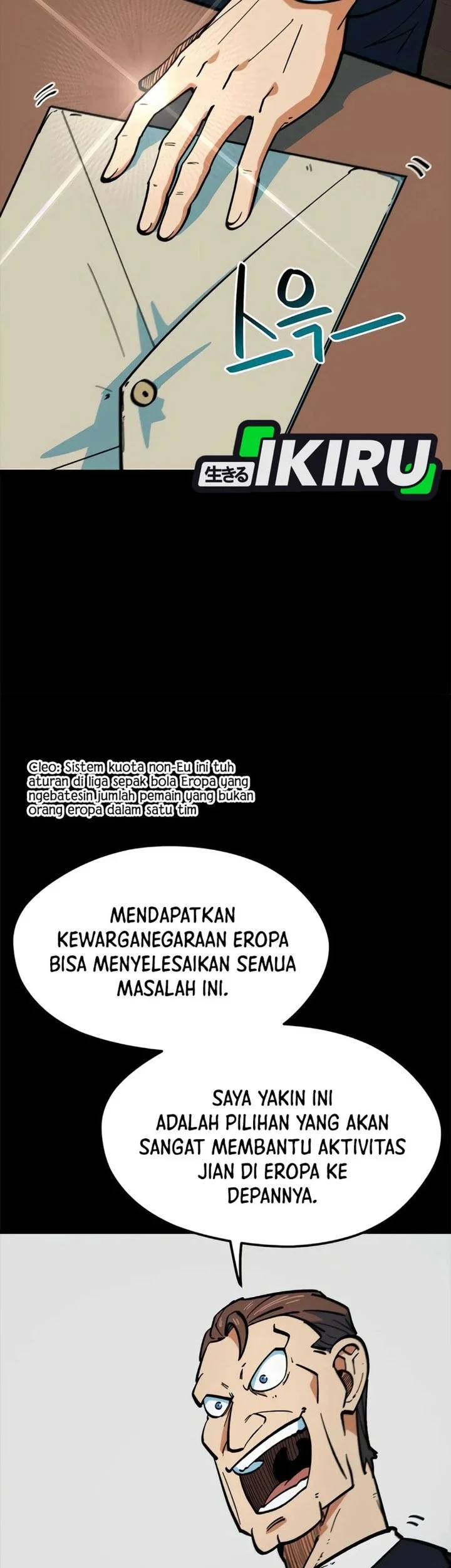 I’m Being Misunderstood as a Soccer Genius Chapter 68 Gambar 21