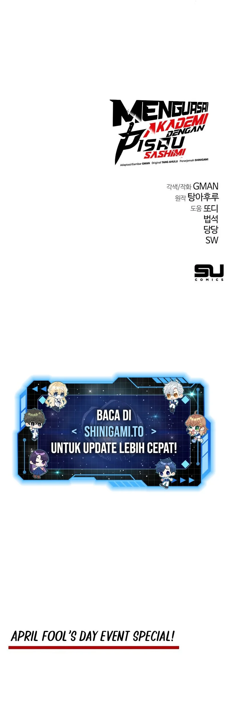 I Took over The Academy With a Single Sashimi Knife Chapter 73 Gambar 75