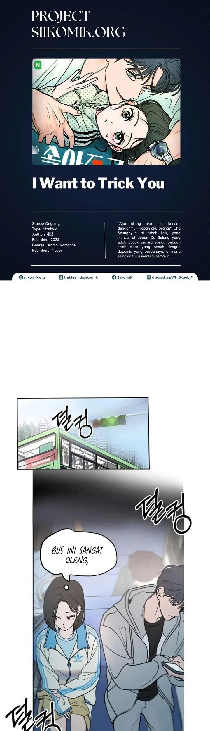 Komik I Want to Trick You Chapter 3 gambar 1