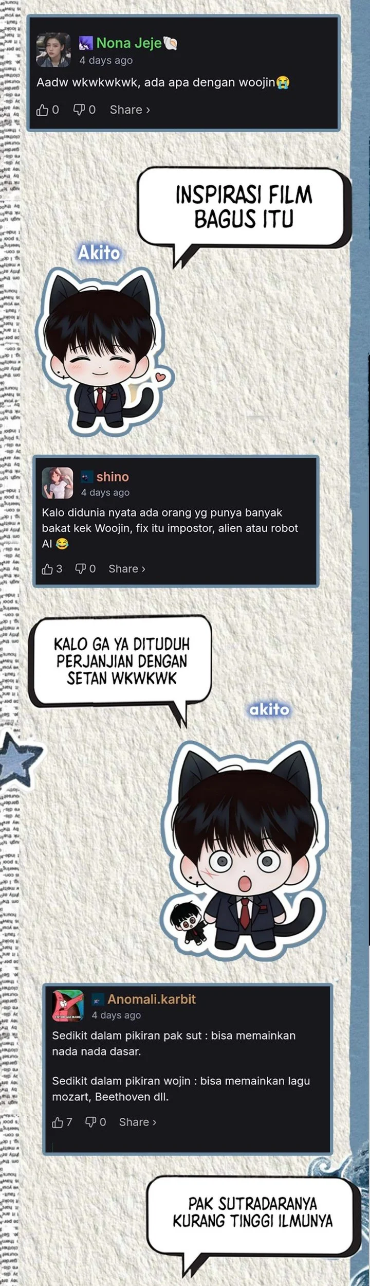 I Was Immediately Mistaken for a Monster Genius Actor Chapter 94 Gambar 72