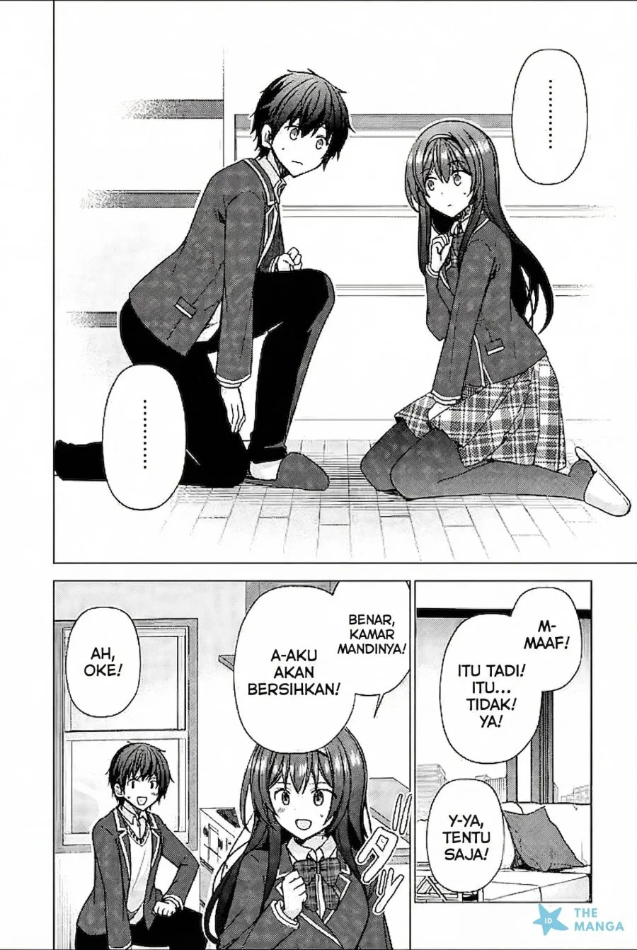 Iinazuke ga Dekita to Omottara, Sono Iinazuke ga Gakkou de Yuumei na “Akuyaku Reijou” Dattan dakedo, Dou Sureba Ii? Chapter 9 Gambar 13