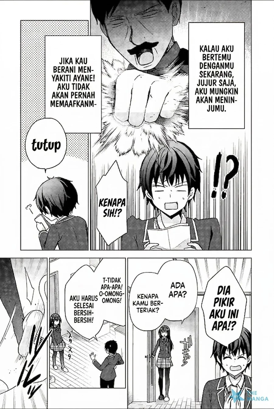 Iinazuke ga Dekita to Omottara, Sono Iinazuke ga Gakkou de Yuumei na “Akuyaku Reijou” Dattan dakedo, Dou Sureba Ii? Chapter 9 Gambar 18