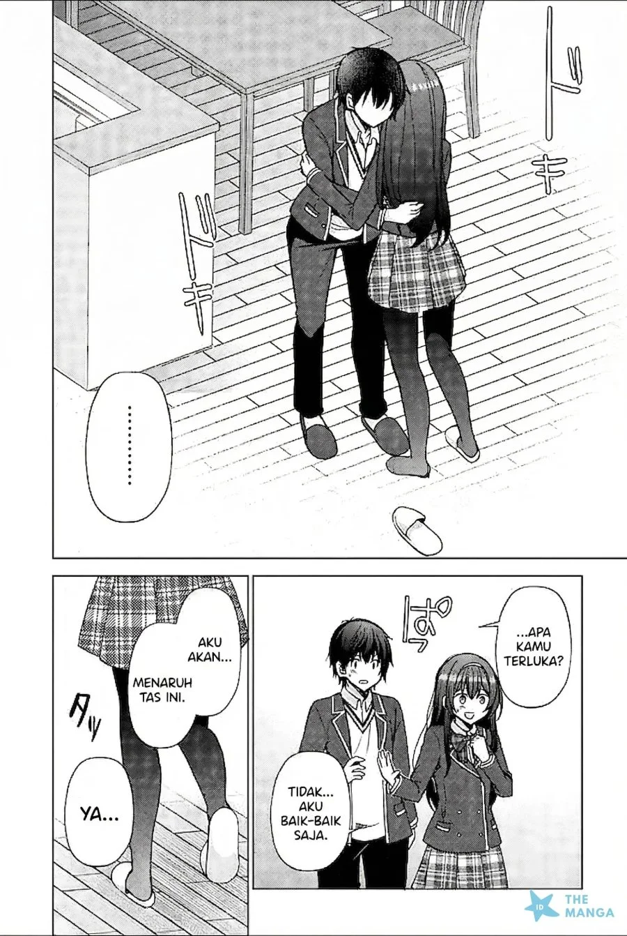 Iinazuke ga Dekita to Omottara, Sono Iinazuke ga Gakkou de Yuumei na “Akuyaku Reijou” Dattan dakedo, Dou Sureba Ii? Chapter 9 Gambar 20