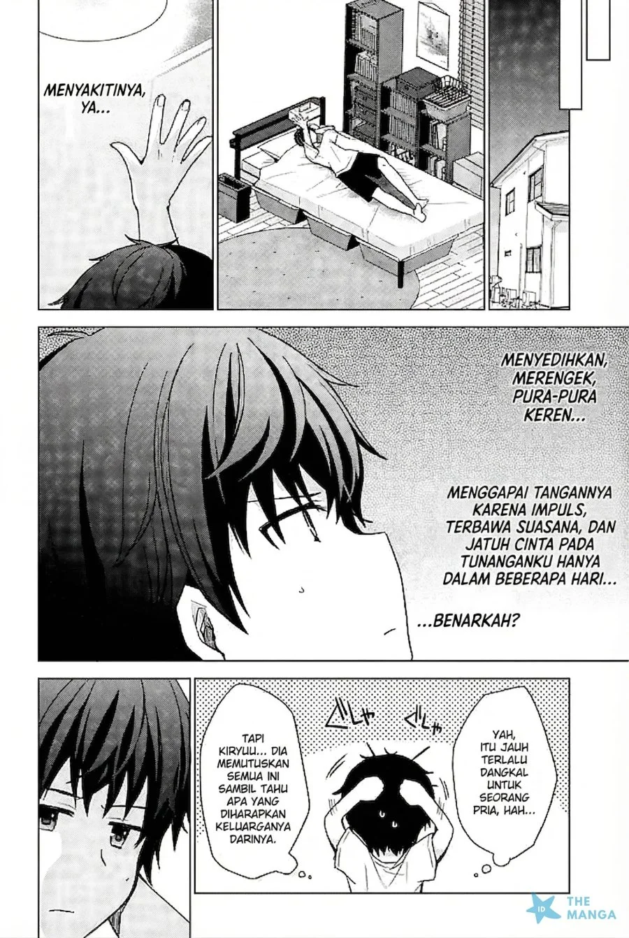 Iinazuke ga Dekita to Omottara, Sono Iinazuke ga Gakkou de Yuumei na “Akuyaku Reijou” Dattan dakedo, Dou Sureba Ii? Chapter 9 Gambar 22