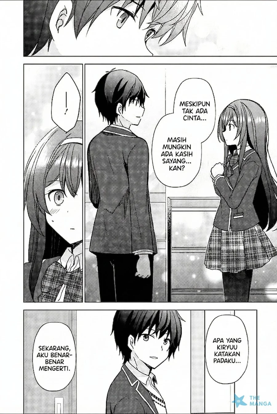 Iinazuke ga Dekita to Omottara, Sono Iinazuke ga Gakkou de Yuumei na “Akuyaku Reijou” Dattan dakedo, Dou Sureba Ii? Chapter 9 Gambar 5