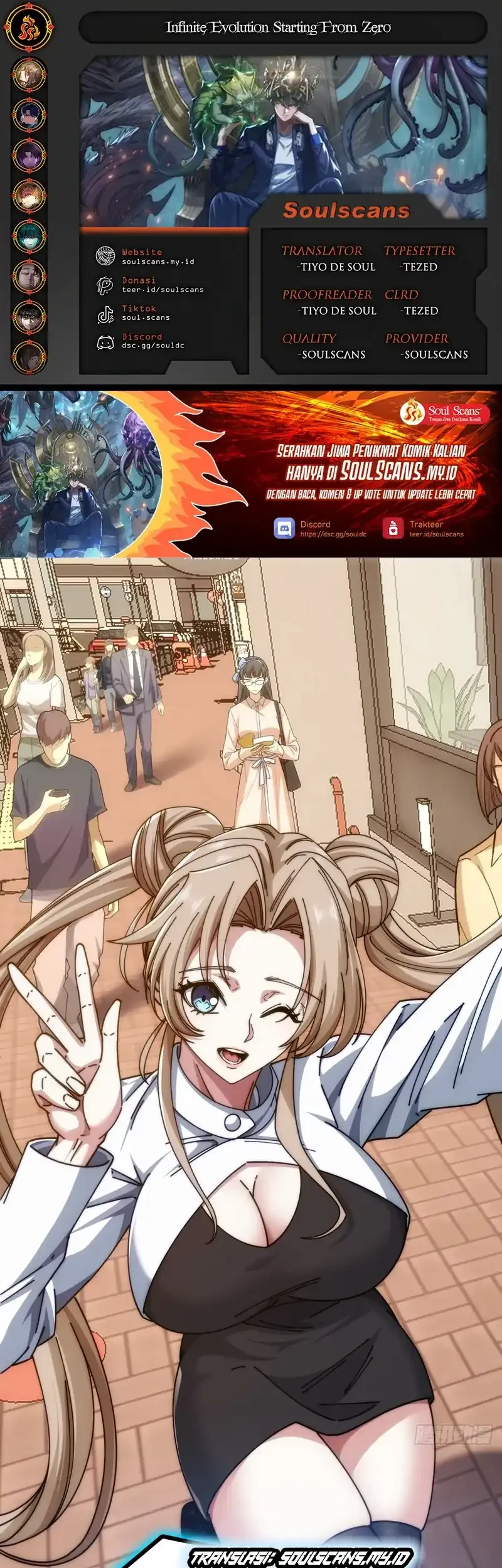 Komik Infinite Evolution Starting from Zero Chapter 82 gambar 1