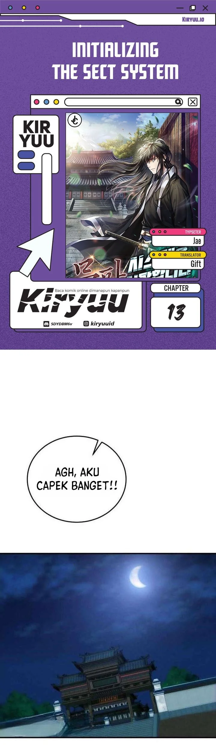 Komik Initializing the Sect System Chapter 13 gambar 1