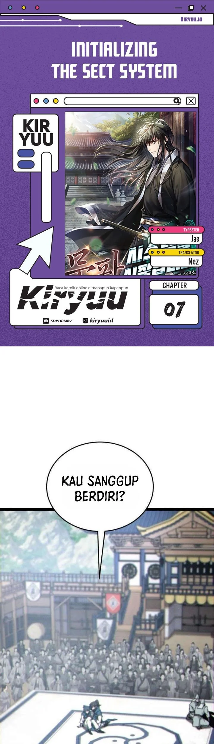 Komik Initializing the Sect System Chapter 7 gambar 1