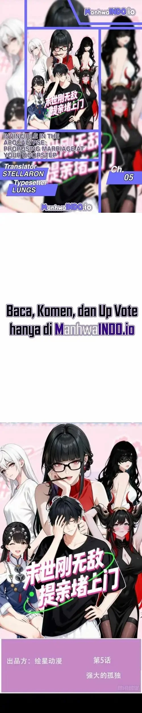 Komik Invincible in the Apocalypse: Proposing Marriage at Your Doorstep Chapter 5 gambar 1