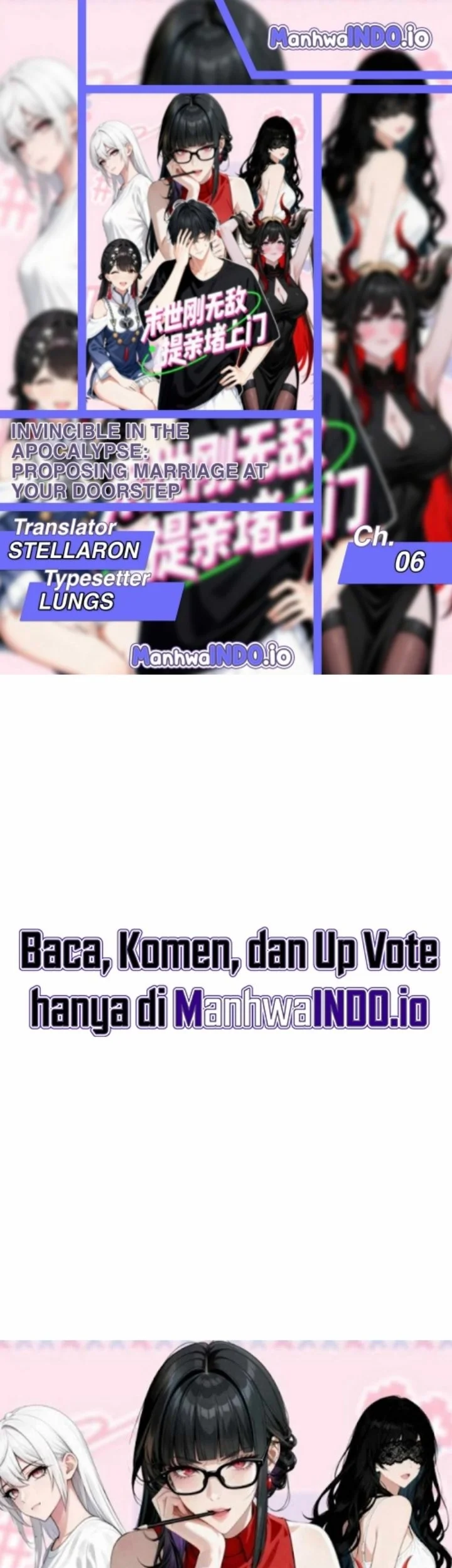 Komik Invincible in the Apocalypse: Proposing Marriage at Your Doorstep Chapter 6 gambar 1