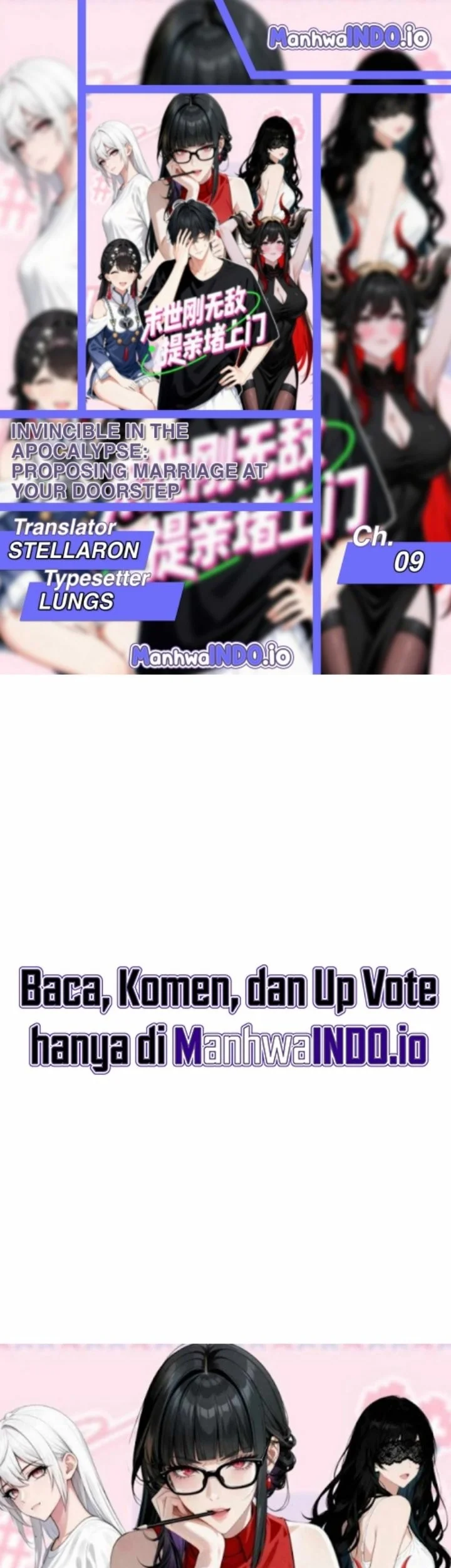 Komik Invincible in the Apocalypse: Proposing Marriage at Your Doorstep Chapter 9 gambar 1