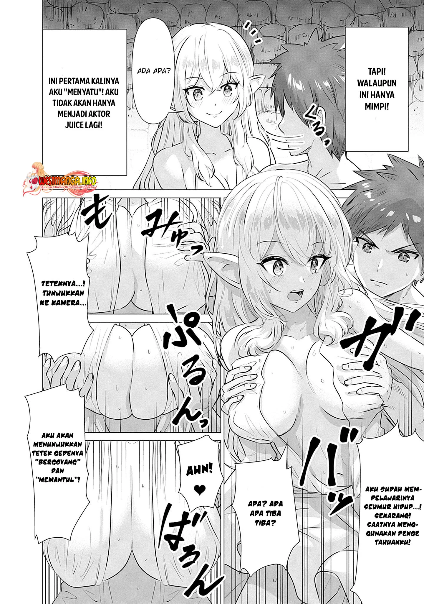 Isekai Danyuu ~Shiru Danyuu ga Isekai Tensei Shite Ero Chishiki Furu Katsuyo de Musou Danyuu ni Naru Hanashi ~ Chapter 1.2 Gambar 4