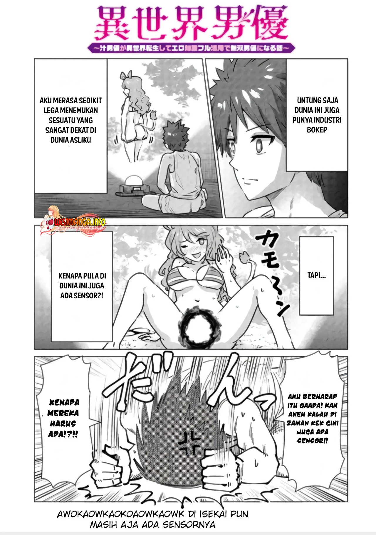 Isekai Danyuu ~Shiru Danyuu ga Isekai Tensei Shite Ero Chishiki Furu Katsuyo de Musou Danyuu ni Naru Hanashi ~ Chapter 2 Gambar 47