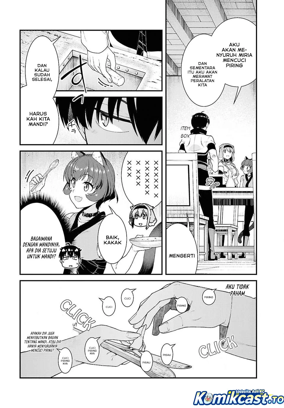 Isekai Meikyuu de Harem wo Chapter 106 Gambar 11